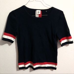 Cabi Varsity Sweater Top